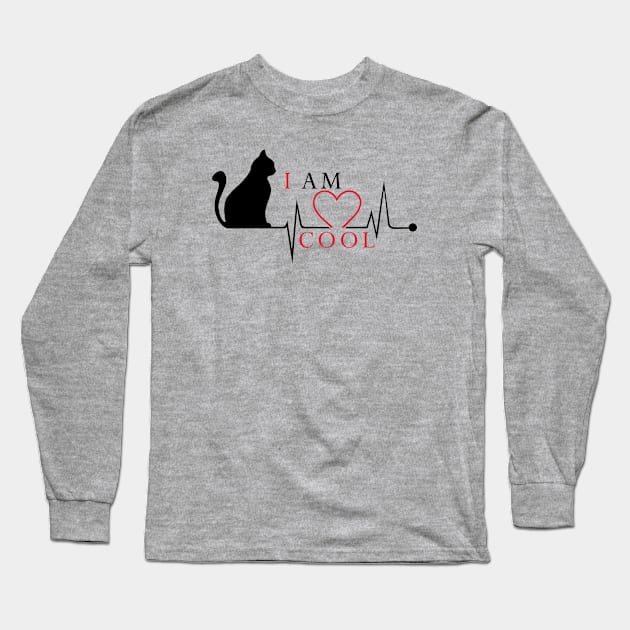 I Am Cool Cat Lover - Gift For Cat Lover Long Sleeve T-Shirt by xoclothes